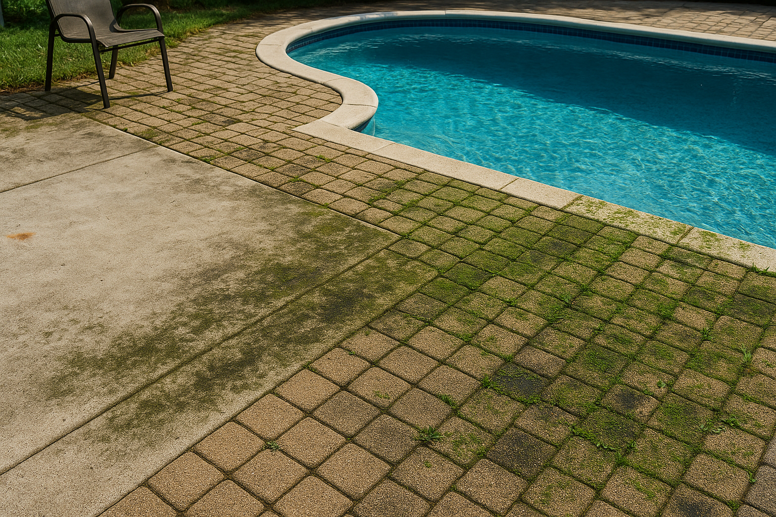 Pool Deck Surfaces in Jacksonville That Need Routine Cleaning