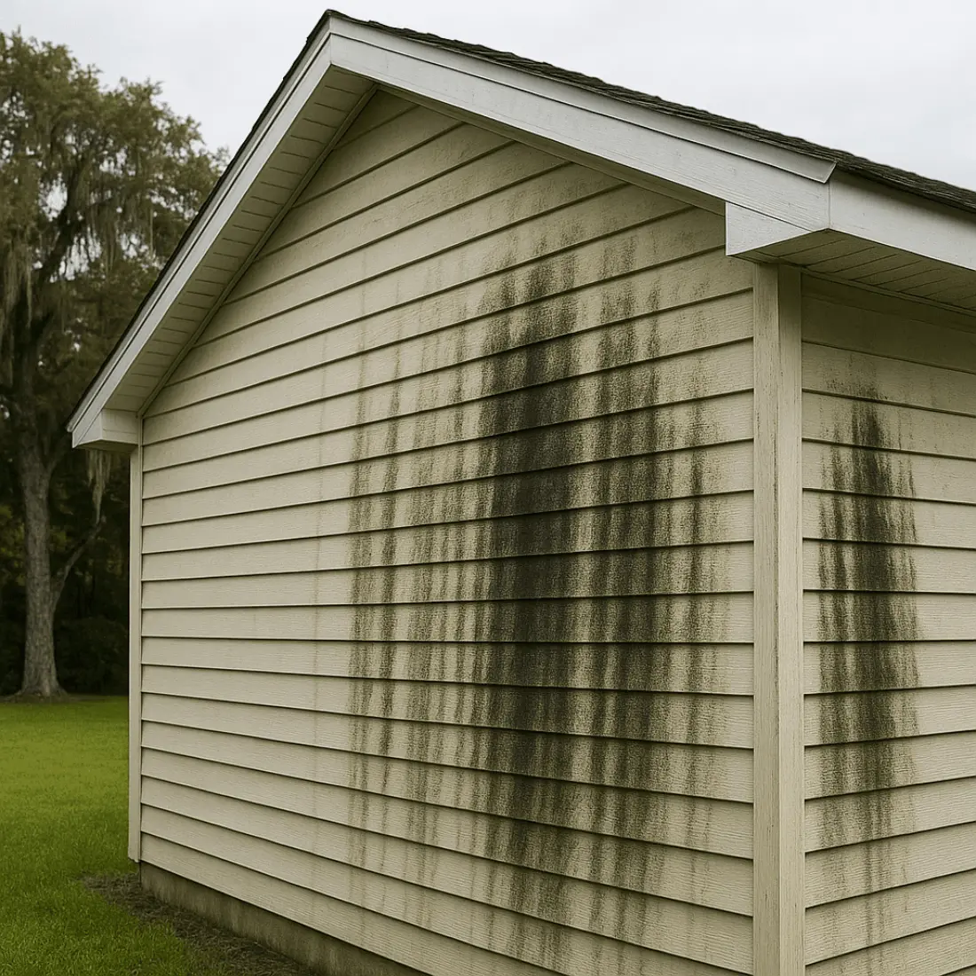 Why Pressure Washing Helps Prevent Black Streaks on Siding in St. Augustine