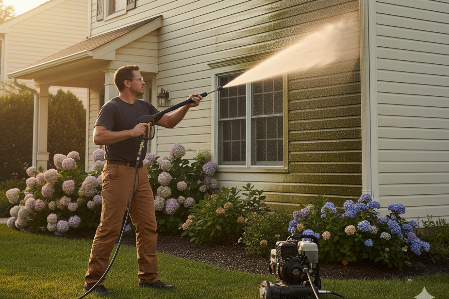 How Long to Pressure Wash a House: Explore the Timeline