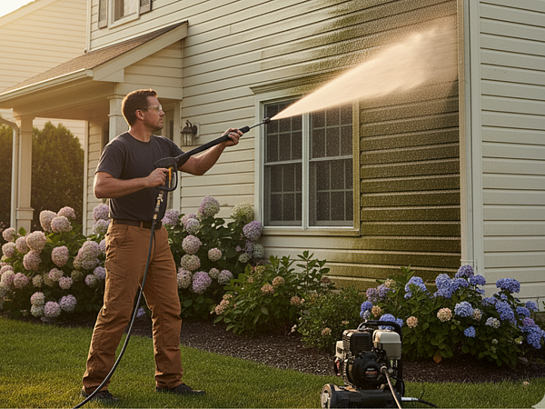 How Long to Pressure Wash a House: Explore the Timeline